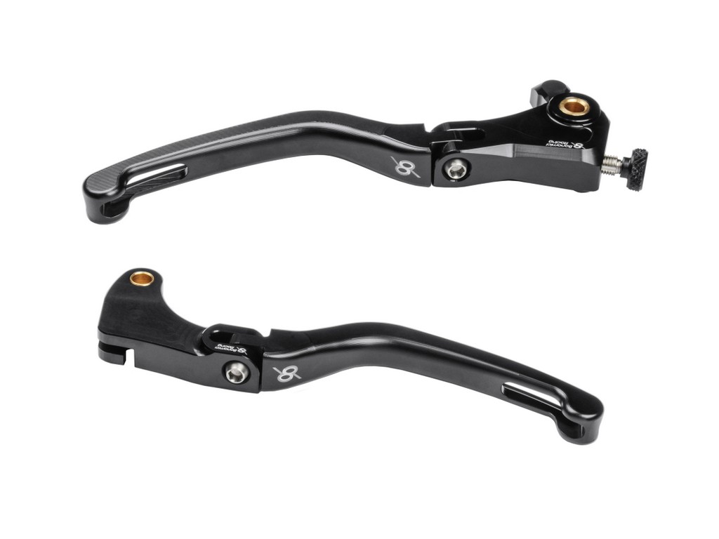 Bonamici Racing Aluminium Lever Kit for the Honda CBR600RR '07-24, CBR 1000 '08-23, Suzuki GSX-8R/GSX-8S '2023-2024 Bonamici Racing Aluminium Lever Kit for the Honda CBR600RR '07-24, CBR 1000 '08-23, Suzuki GSX-8R/GSX-8S '2023-2024